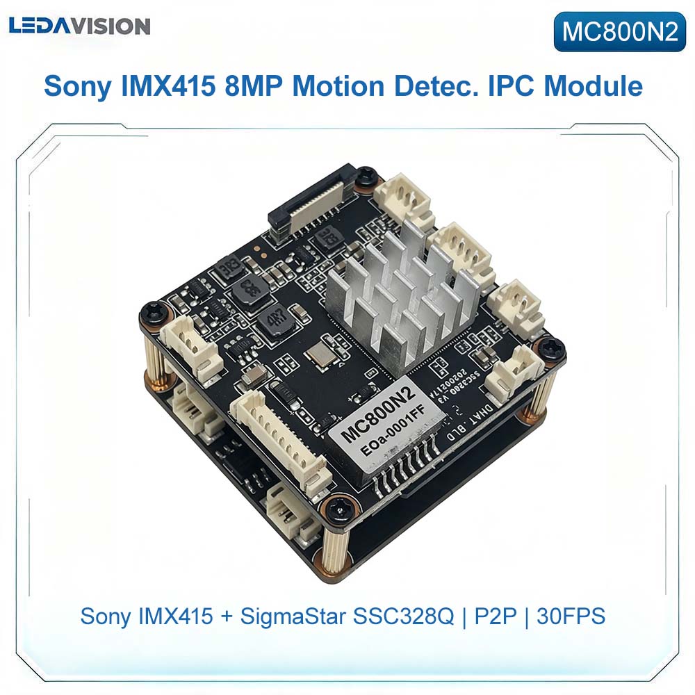 Photography Close Up - MC800N2 Sony IMX415 8MP Motion Detection