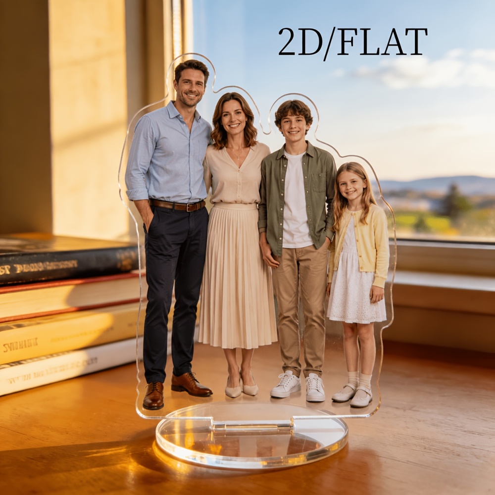 Photography Exhibition - 1Pc 2D Flat Custom Photo Acrylic