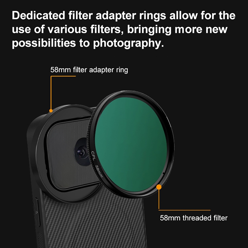4 in 1 Lens 58mm Mobile Phone  - Photography Is review and price