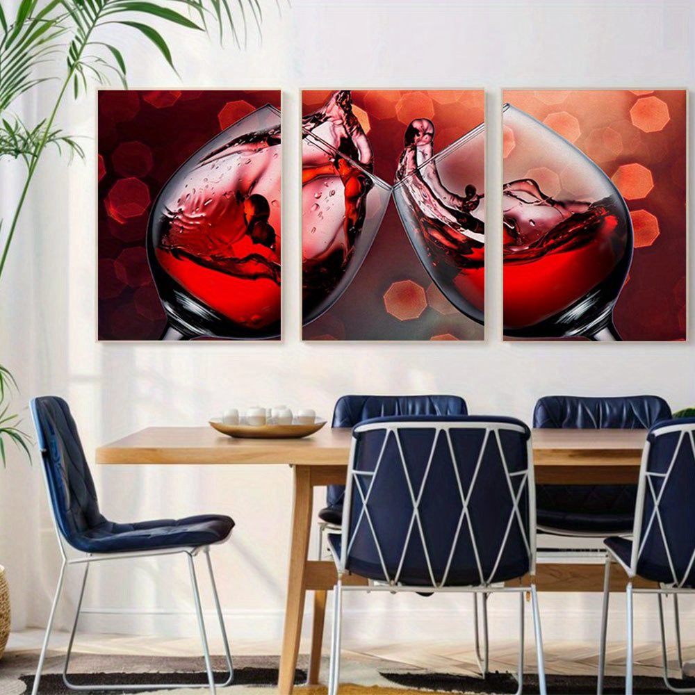 Set of 3 Unframed Canvas Print - Photography Close Up review and price