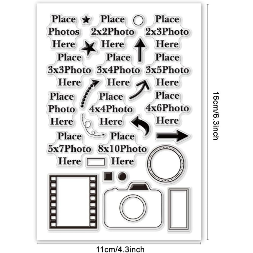 Place Photo Here Clear Stamp A - Photography Exhibition review and price