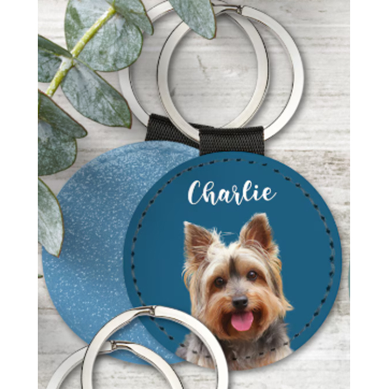 Custom Pet Photo Keychain Pers - Photography Style review and price