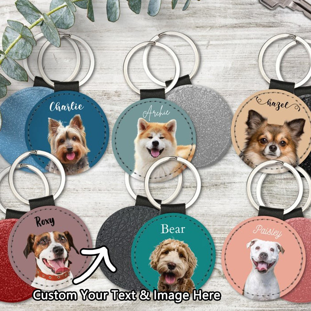 Custom Pet Photo Keychain Pers - Photography Style review and price