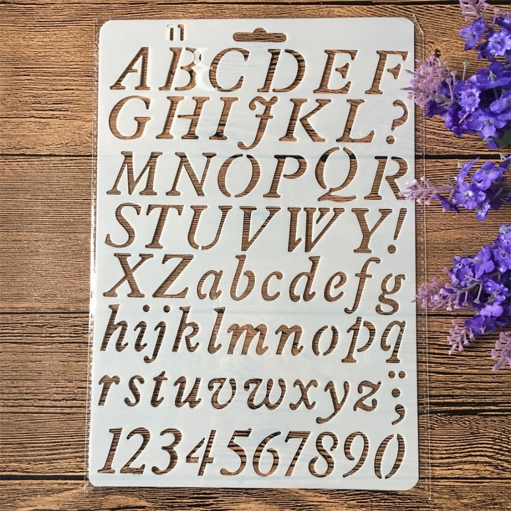 4Pcs/Set 26cm Alphabet Letters - Photography Font review and price