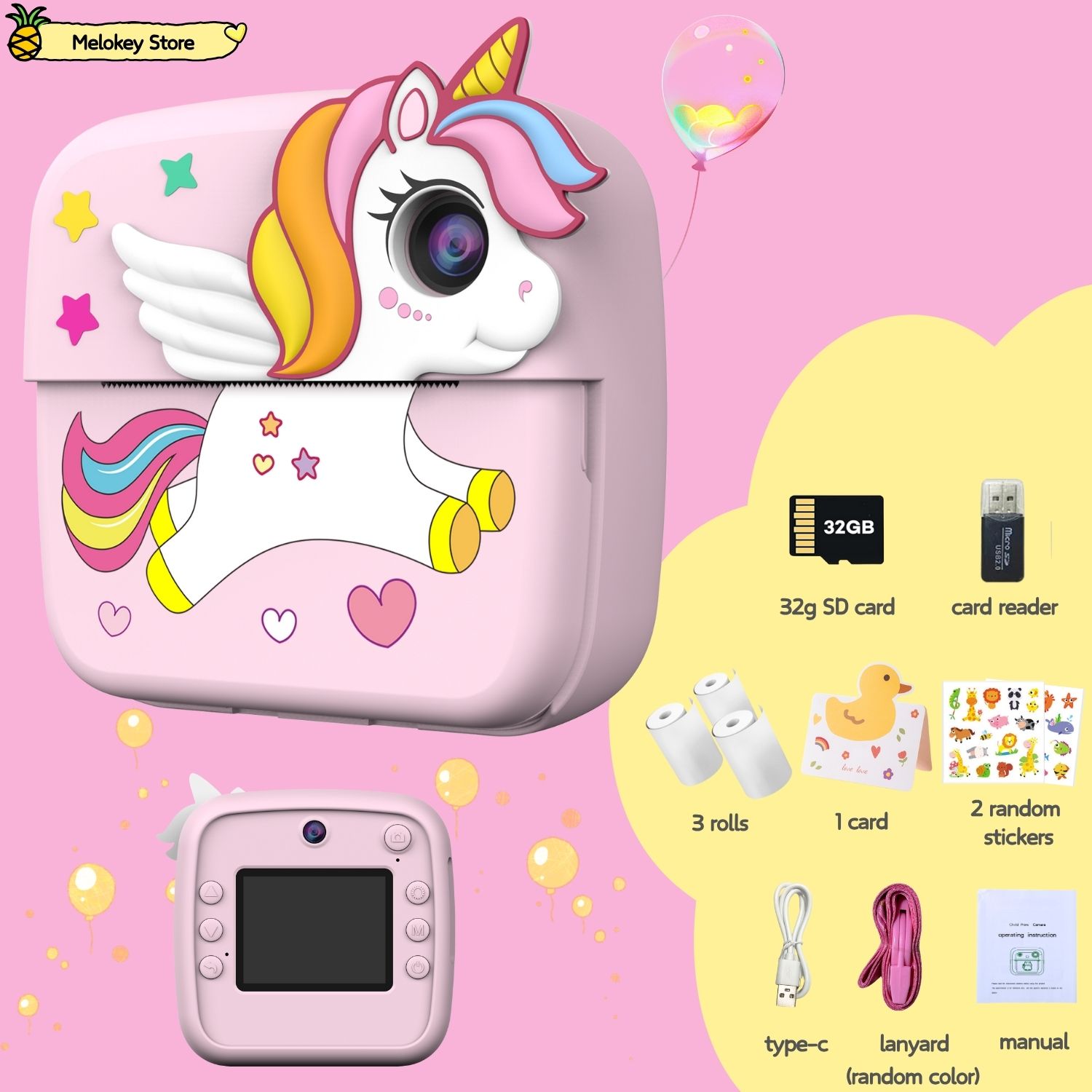 Kids Photo Camera Printer with - Photography Close Up review and price