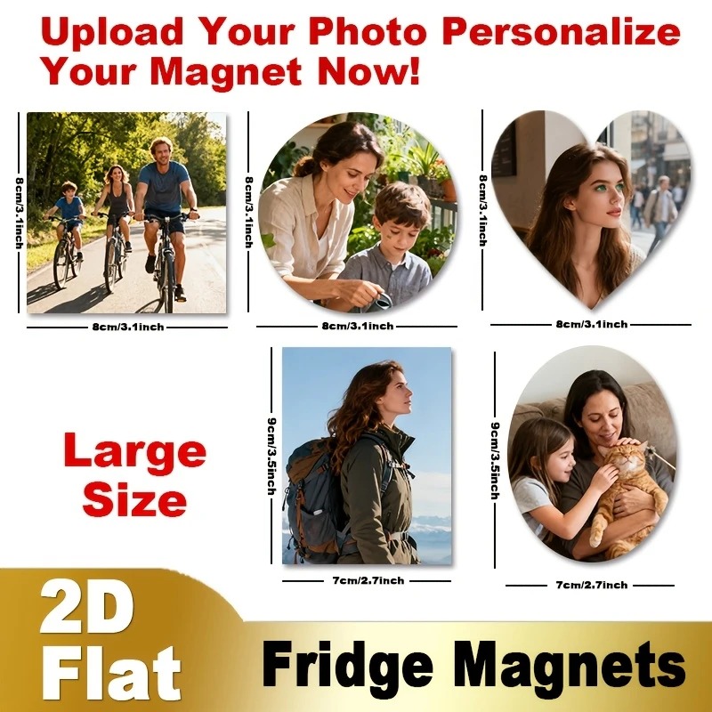Custom Photo Fridge Magnet 2D  - Photography Ideas review and price