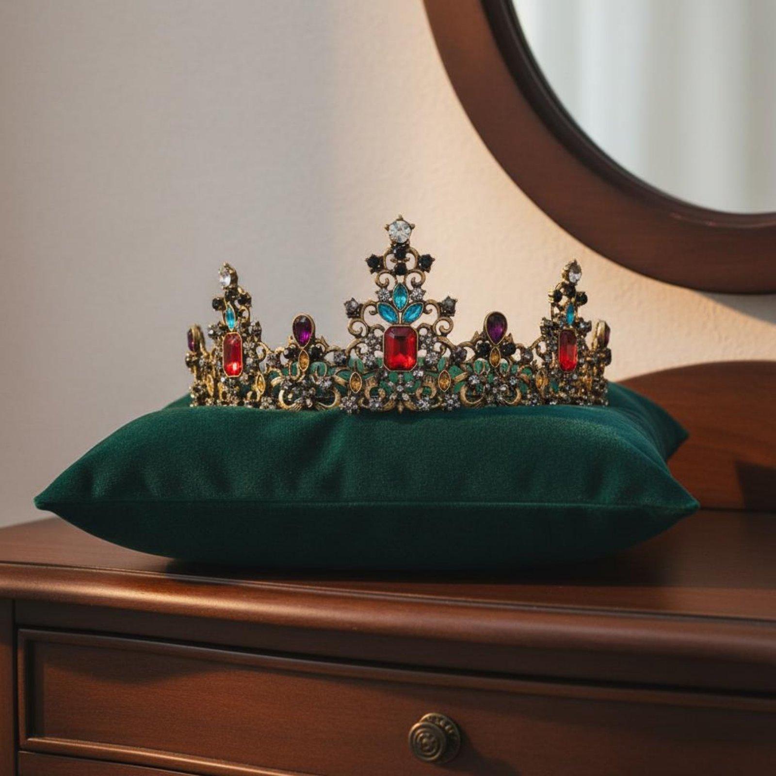 Luxury Alloy Bridal Crown Orna - Photography Is review and price