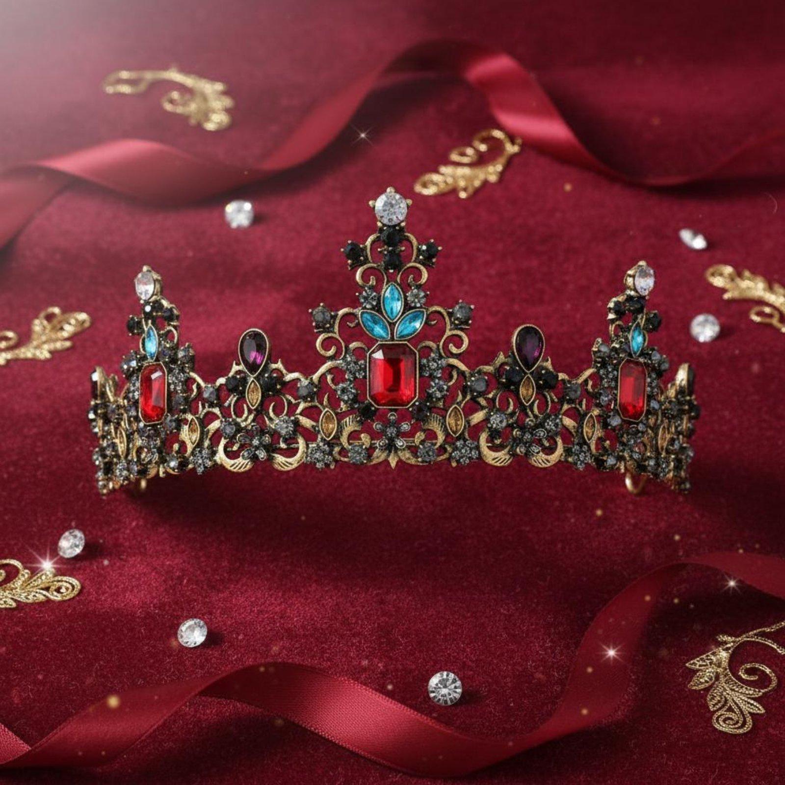 Luxury Alloy Bridal Crown Orna - Photography Is review and price