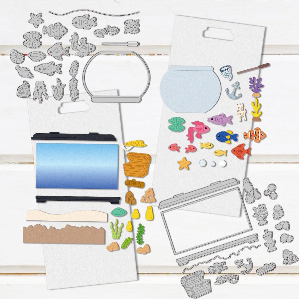 Fish Tank Die Cuts Carbon Stee - Photography Exhibition review and price