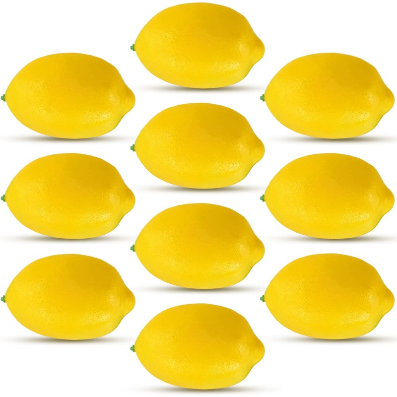 10PCS Simulation Lemon Fake Fr - Photography Hotel review and price