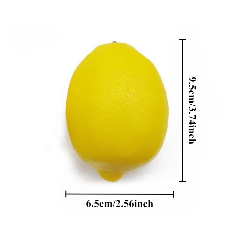 10PCS Simulation Lemon Fake Fr - Photography Hotel review and price