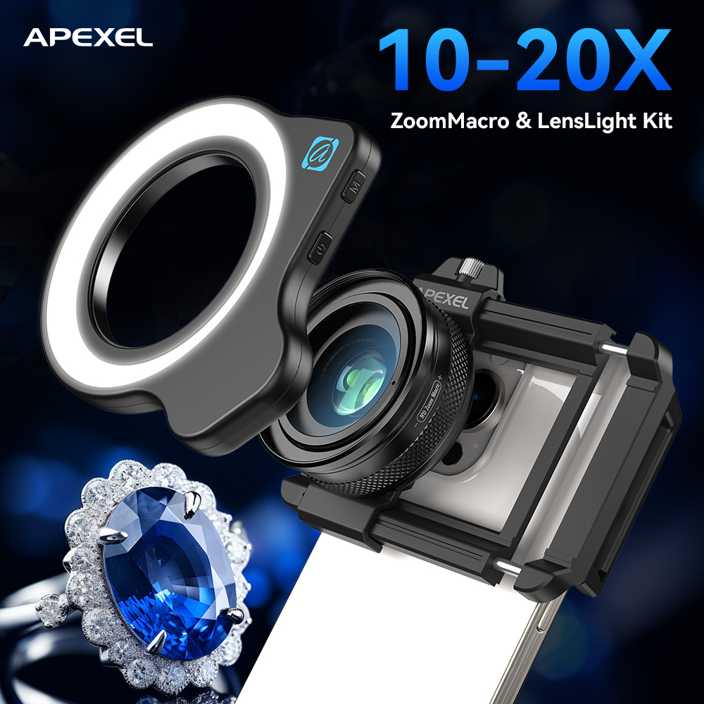 APEXEL 10-20X Adjustable Zoom  - Photography Close Up review and price