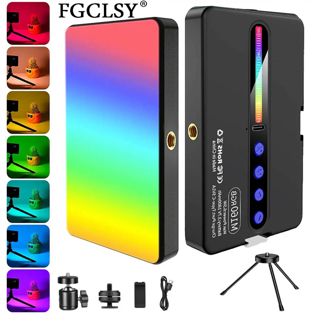LED RGB Camera Light Full Colo - Video Led Light Panel review and price