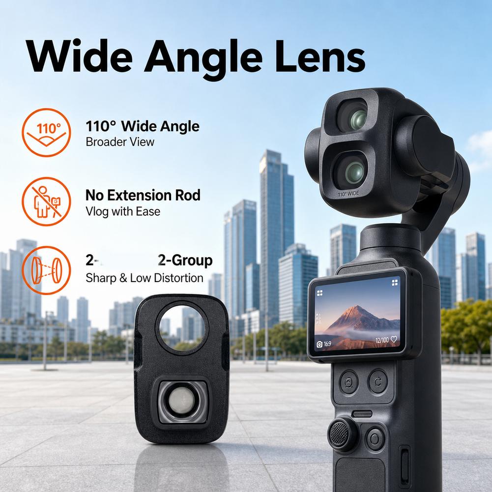 For DJI Osmo Pocket 4pro Wide- - Photography And Videography review and price