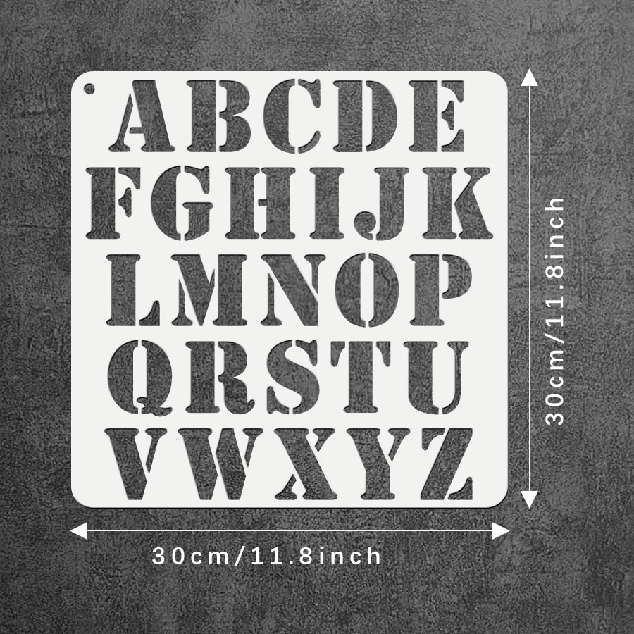 1PC 11.8inch A-Z Capital Lette - Photography Font review and price