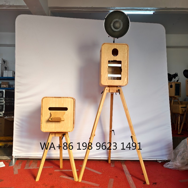 Retro Wooden Selfie Photo Boot - Photography Digital review and price