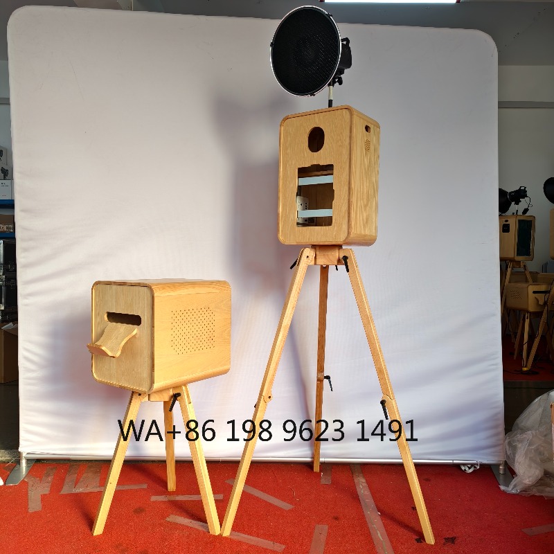Retro Wooden Selfie Photo Boot - Photography Digital review and price