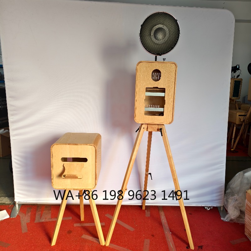 Retro Wooden Selfie Photo Boot - Photography Digital review and price