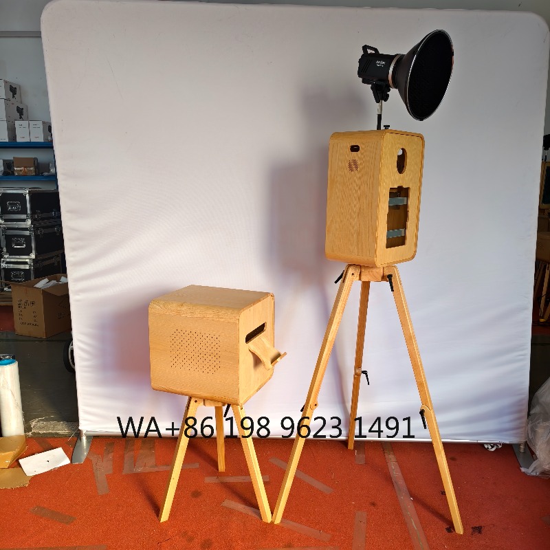 Retro Wooden Selfie Photo Boot - Photography Digital review and price