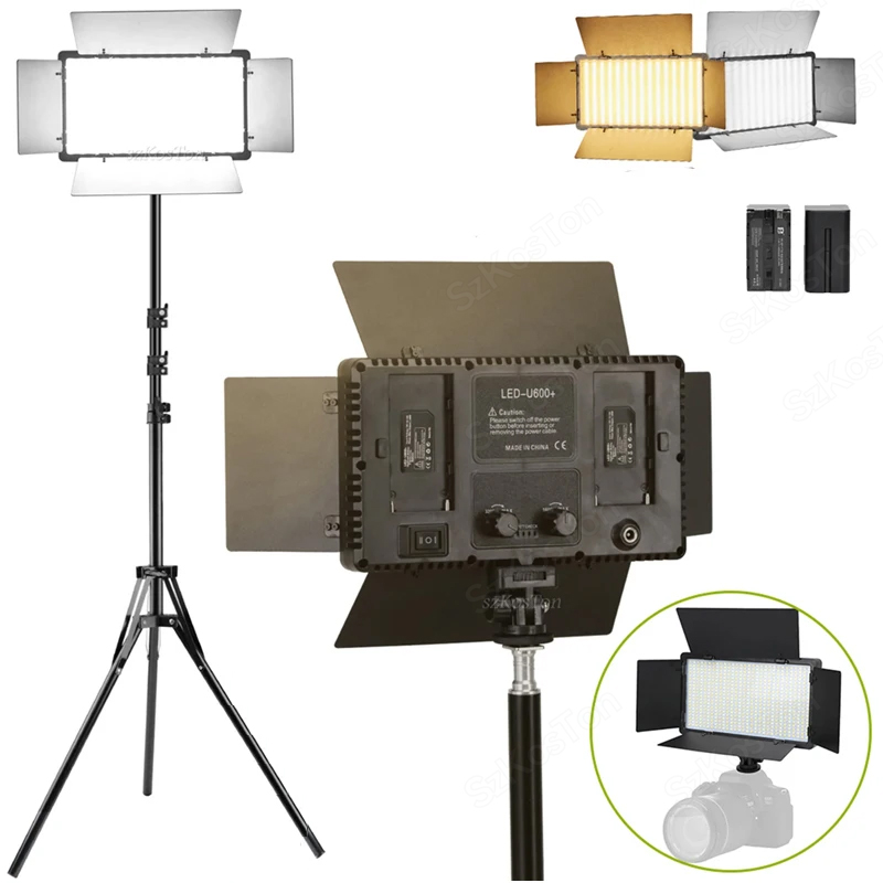 U800 U600 LED Photo Studio Vid - Video Led Light Panel review and price